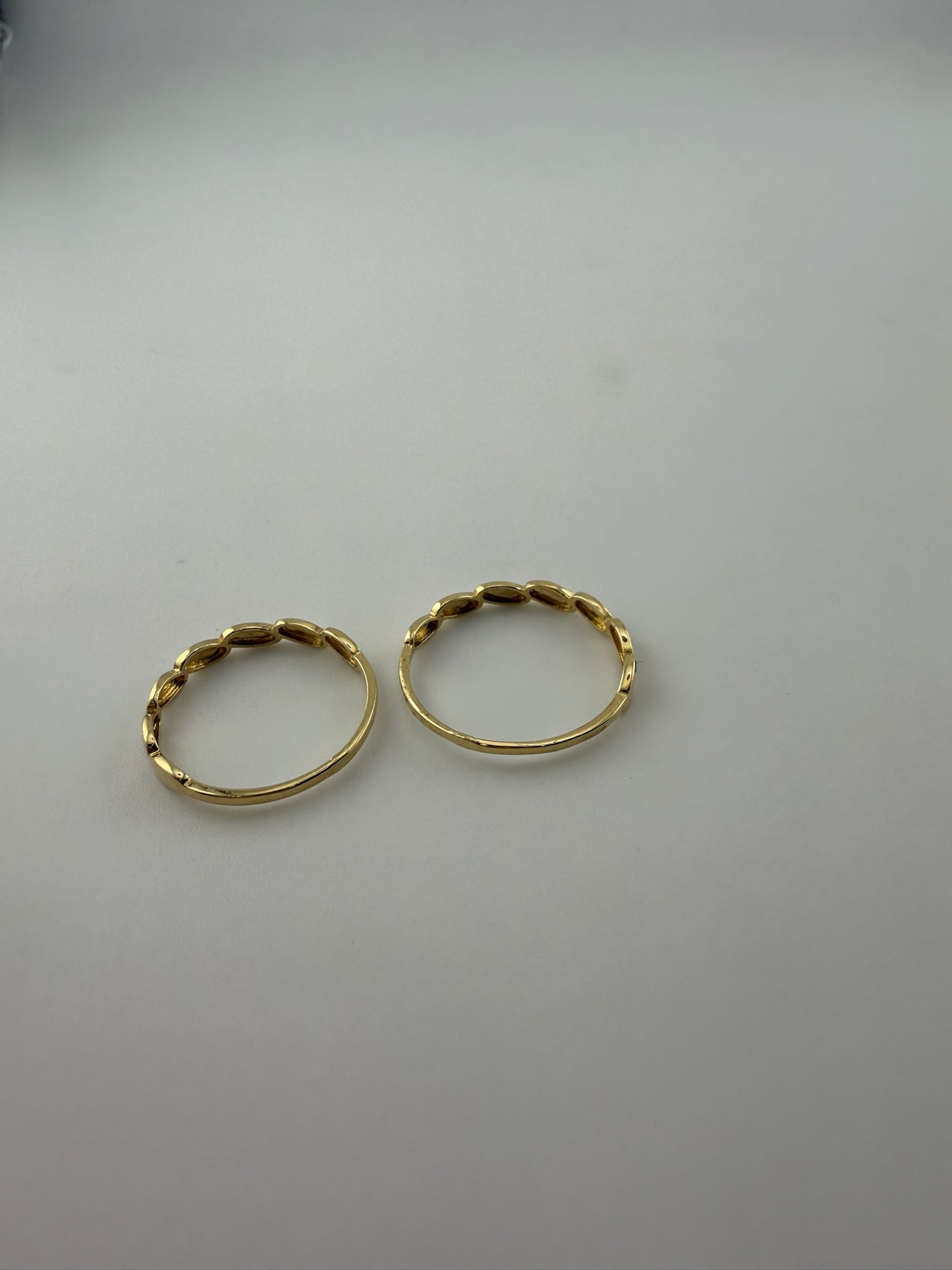 Dainty ring solid 18k gold