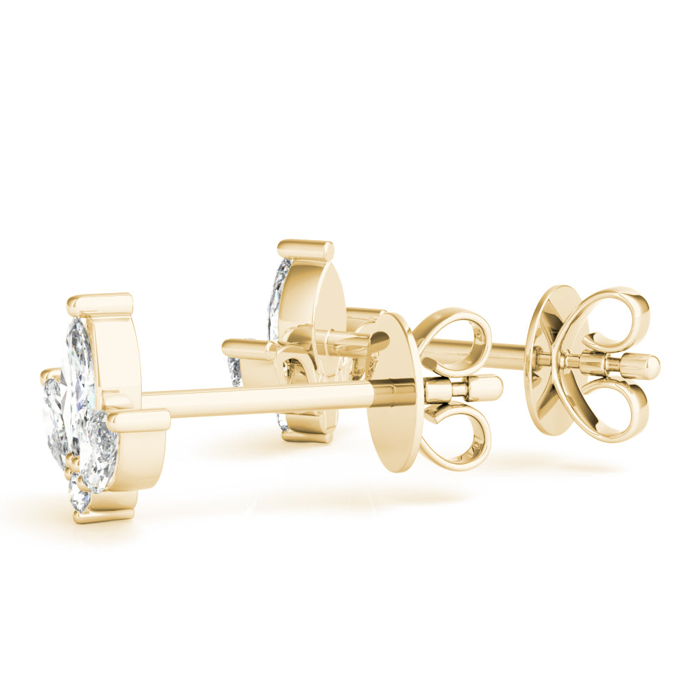 Radiant Bloom Stud Earrings