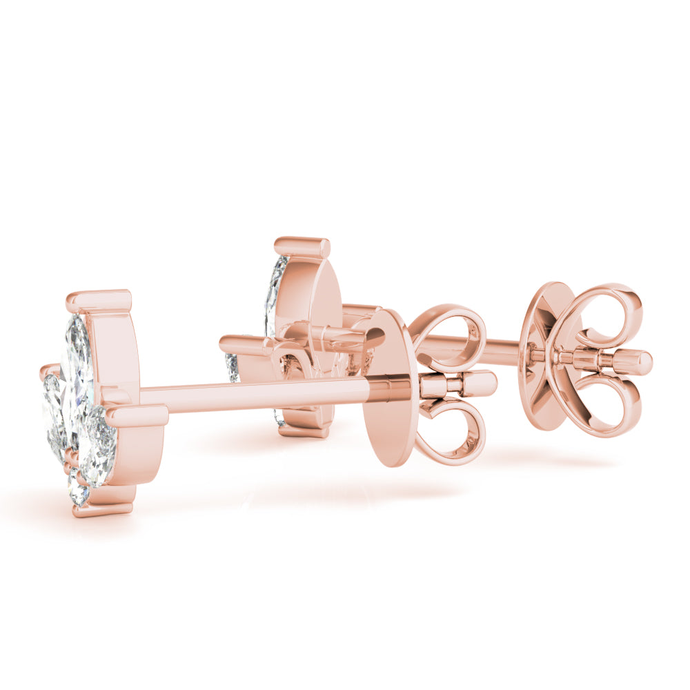 Radiant Bloom Stud Earrings