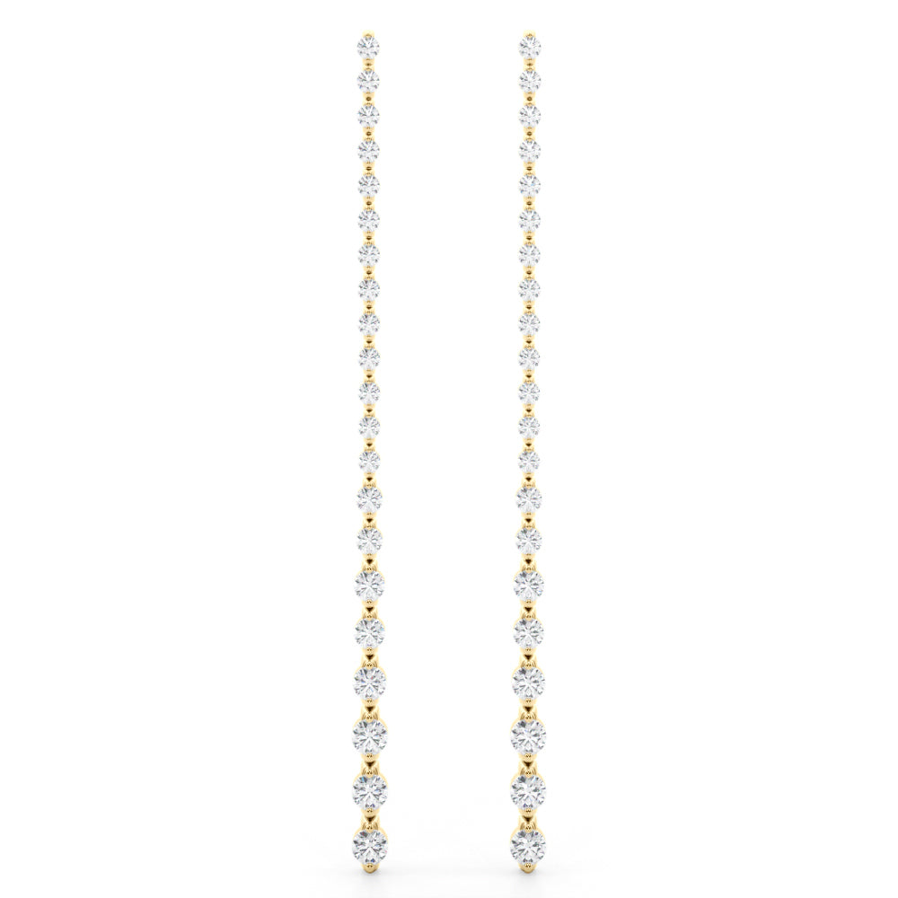 Diamond Chandelier Drop Earrings