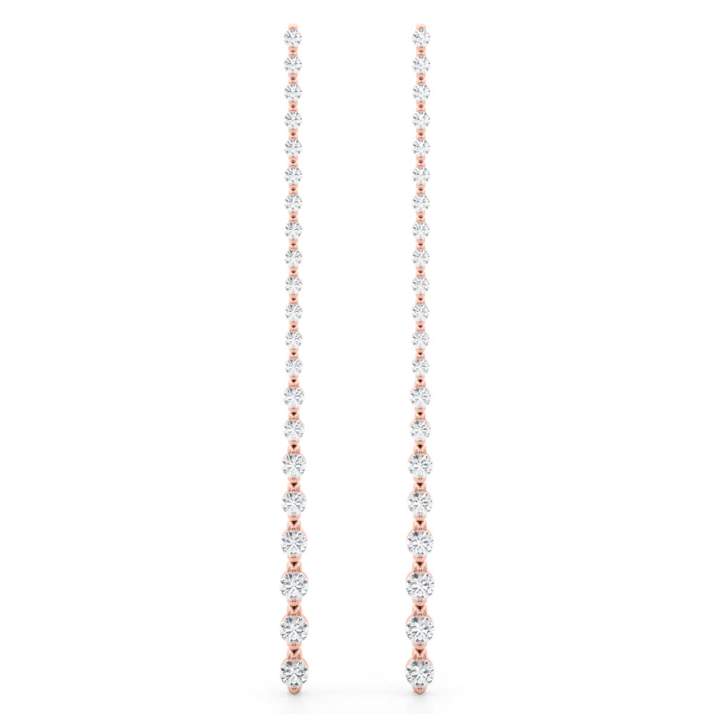 Diamond Chandelier Drop Earrings
