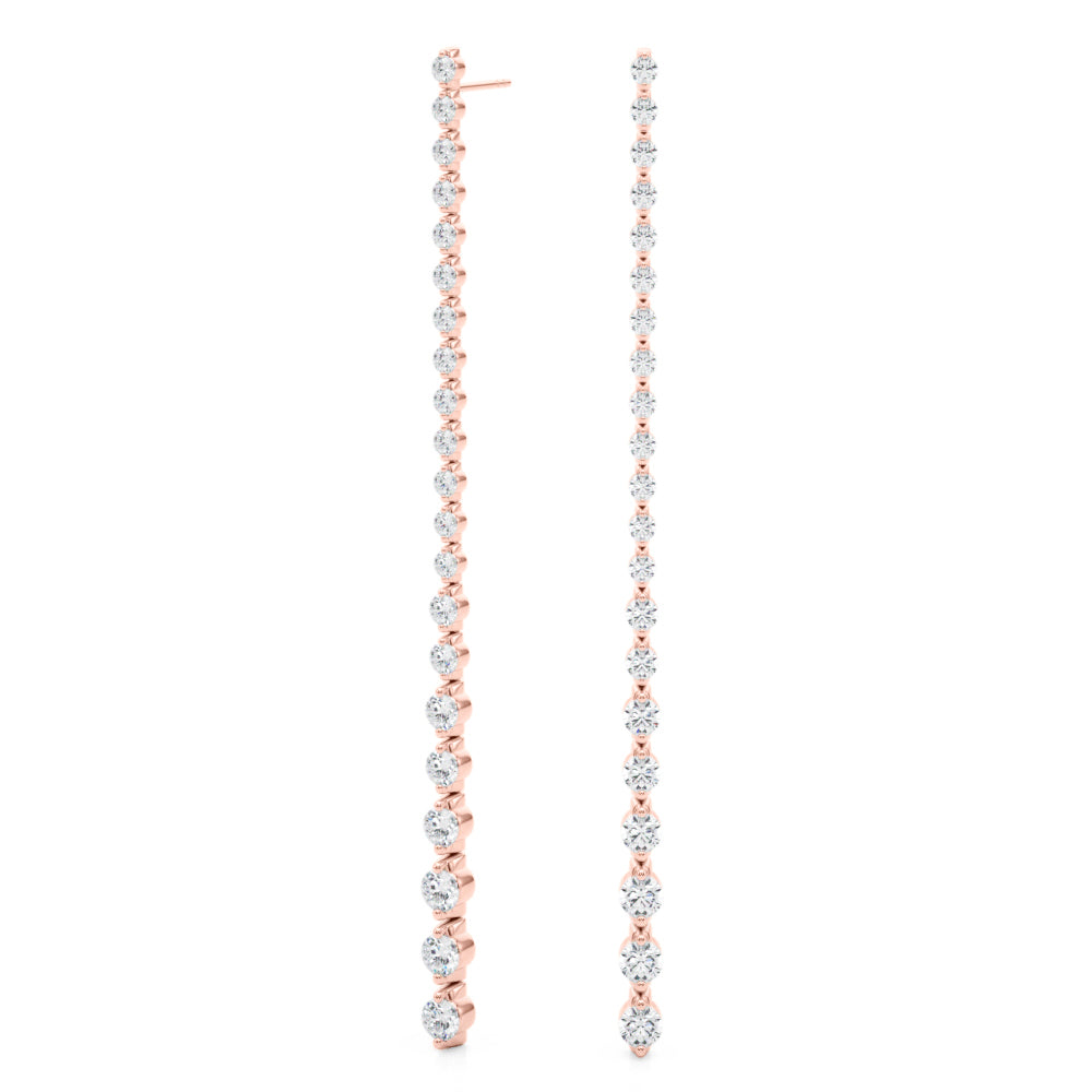 Diamond Chandelier Drop Earrings