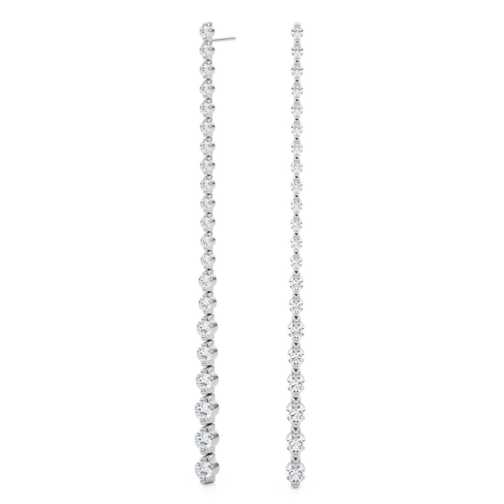 Diamond Chandelier Drop Earrings