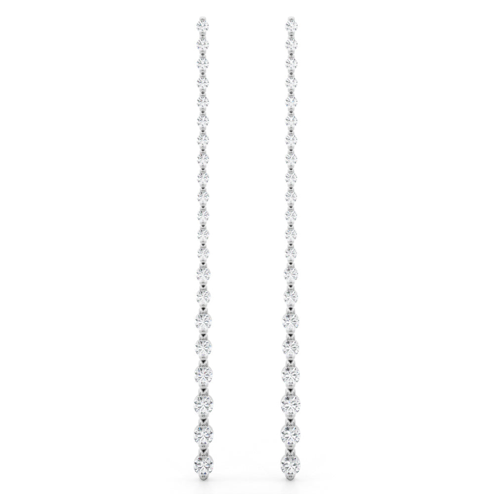Diamond Chandelier Drop Earrings