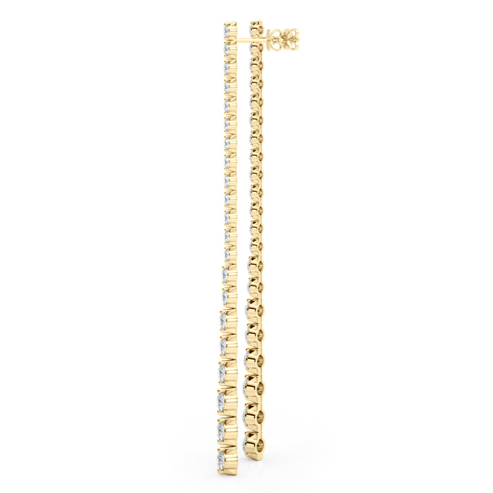 Diamond Chandelier Drop Earrings