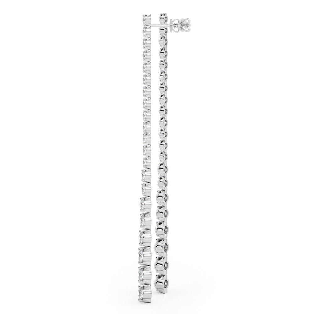 Diamond Chandelier Drop Earrings