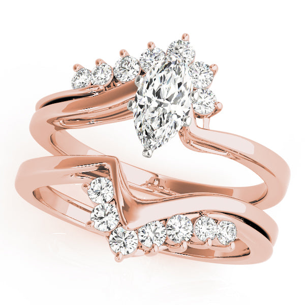 Marquise Crest Ring