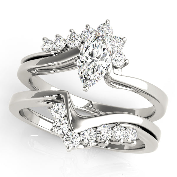 Marquise Crest Ring