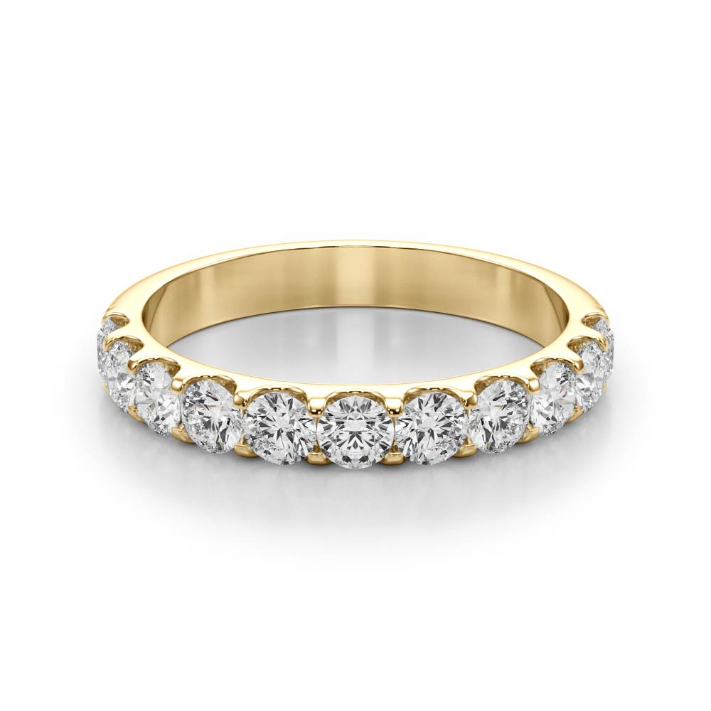 Half Eternity Wedding Band Lab Diamond 1/5 ct