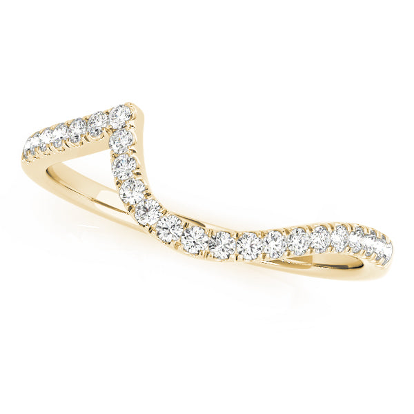 Classic Curved Diamond Band 1ct