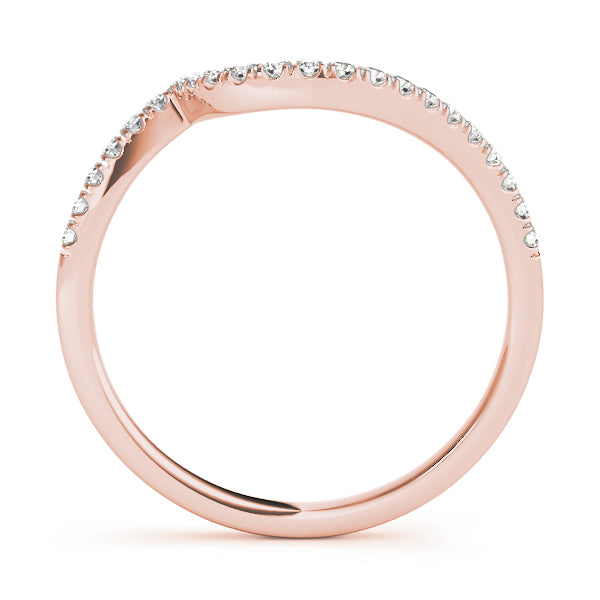 Classic Curved Diamond Band 1ct