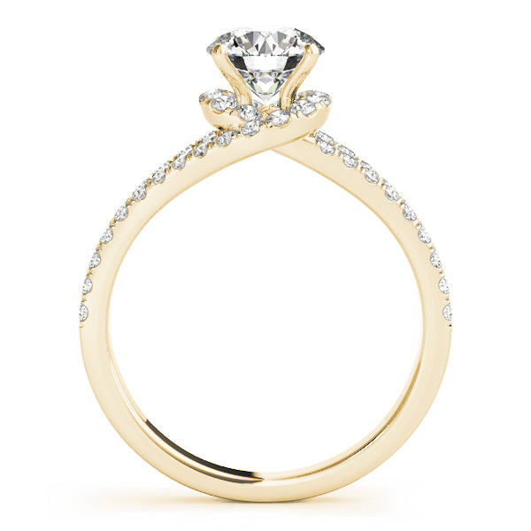 Split Shank Halo Ring 1 ct