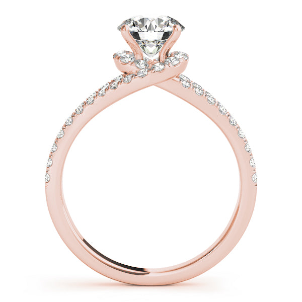 Split Shank Halo Ring 1 ct