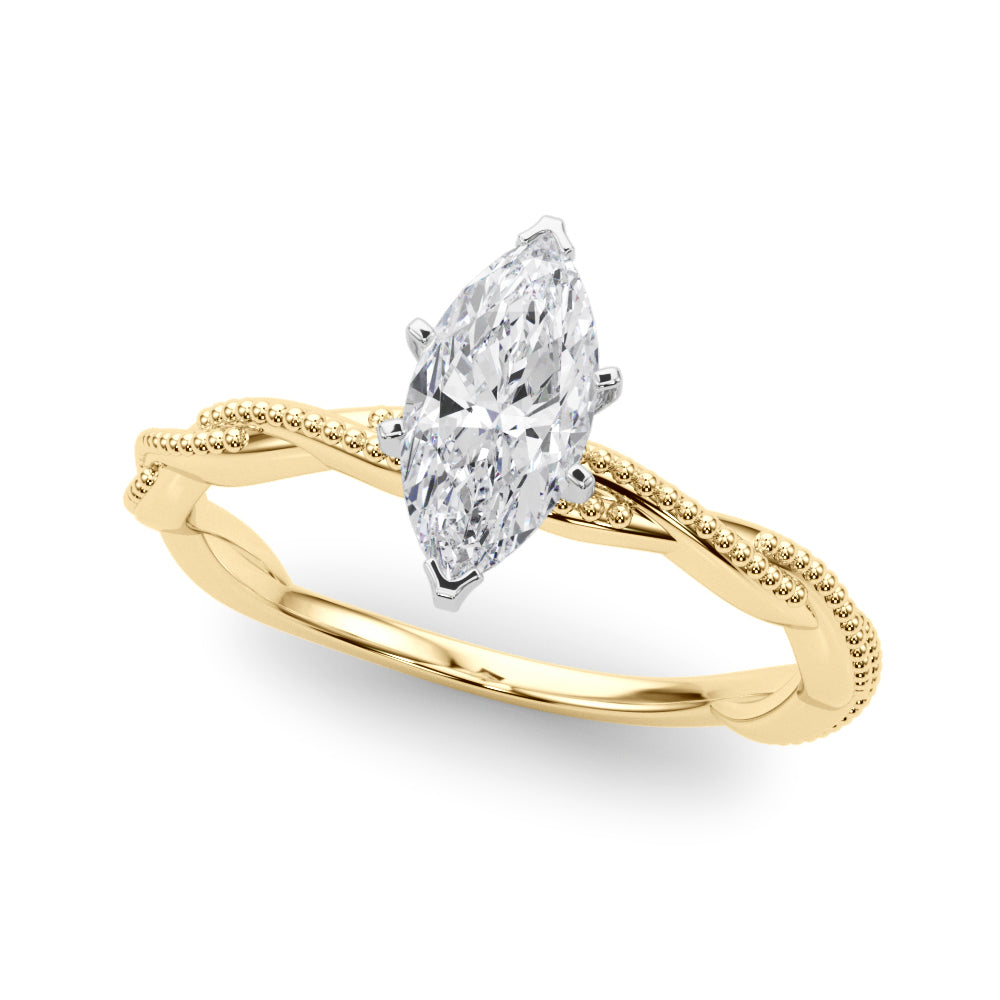 Twisted Engagement Ring