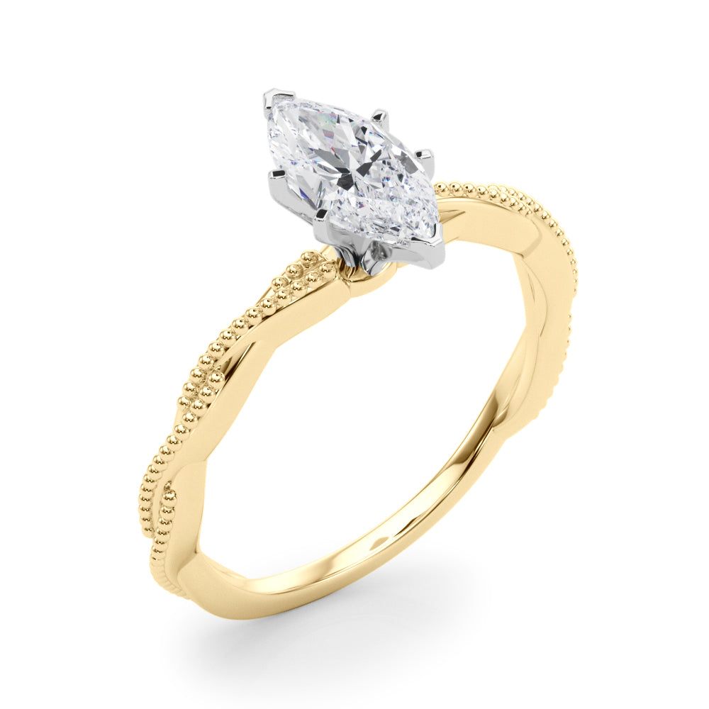 Twisted Engagement Ring