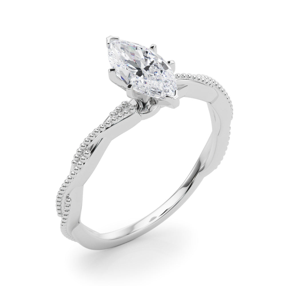 Twisted Engagement Ring