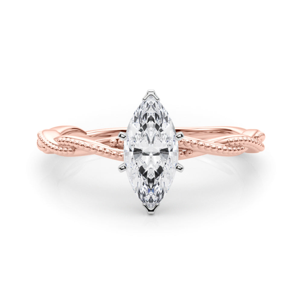 Twisted Engagement Ring
