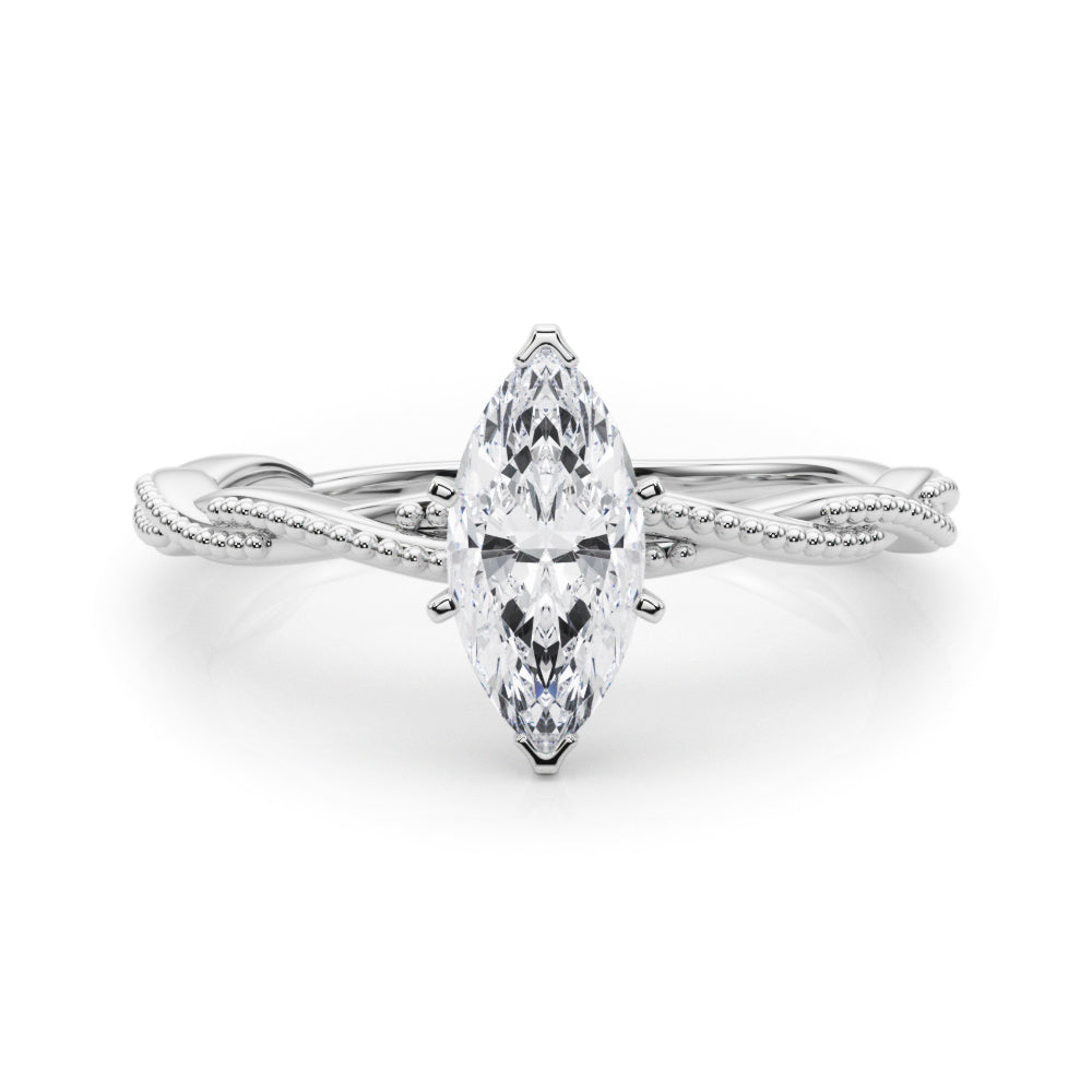 Twisted Engagement Ring