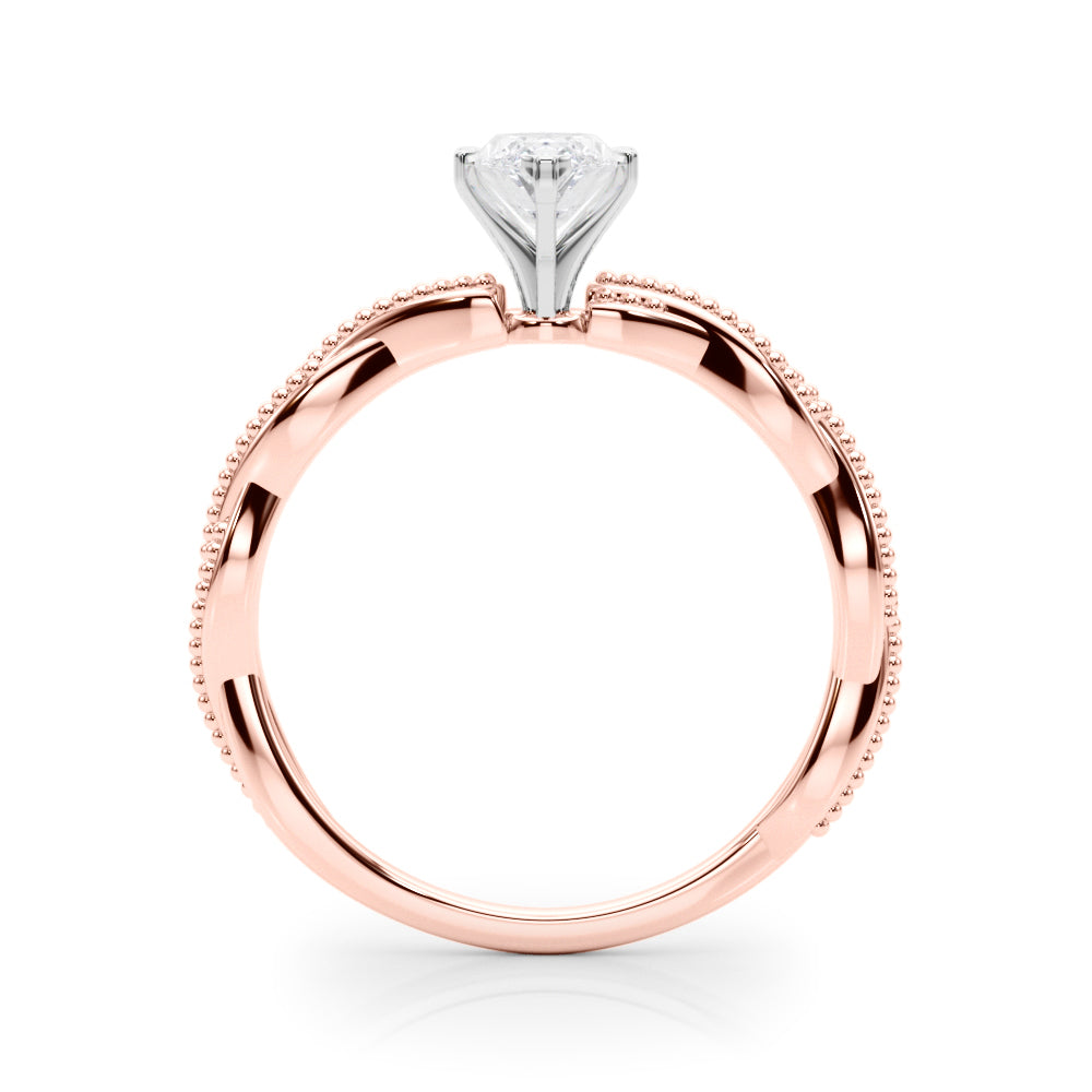 Twisted Engagement Ring