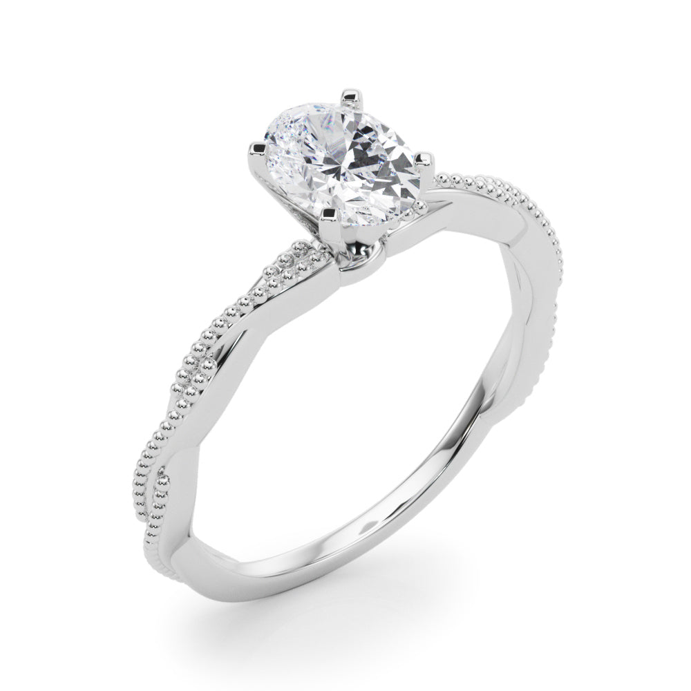 Twisted Engagement Ring