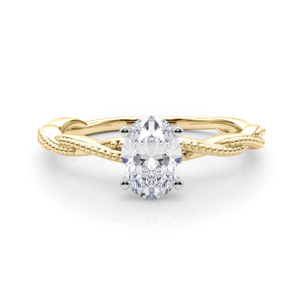 Twisted Engagement Ring