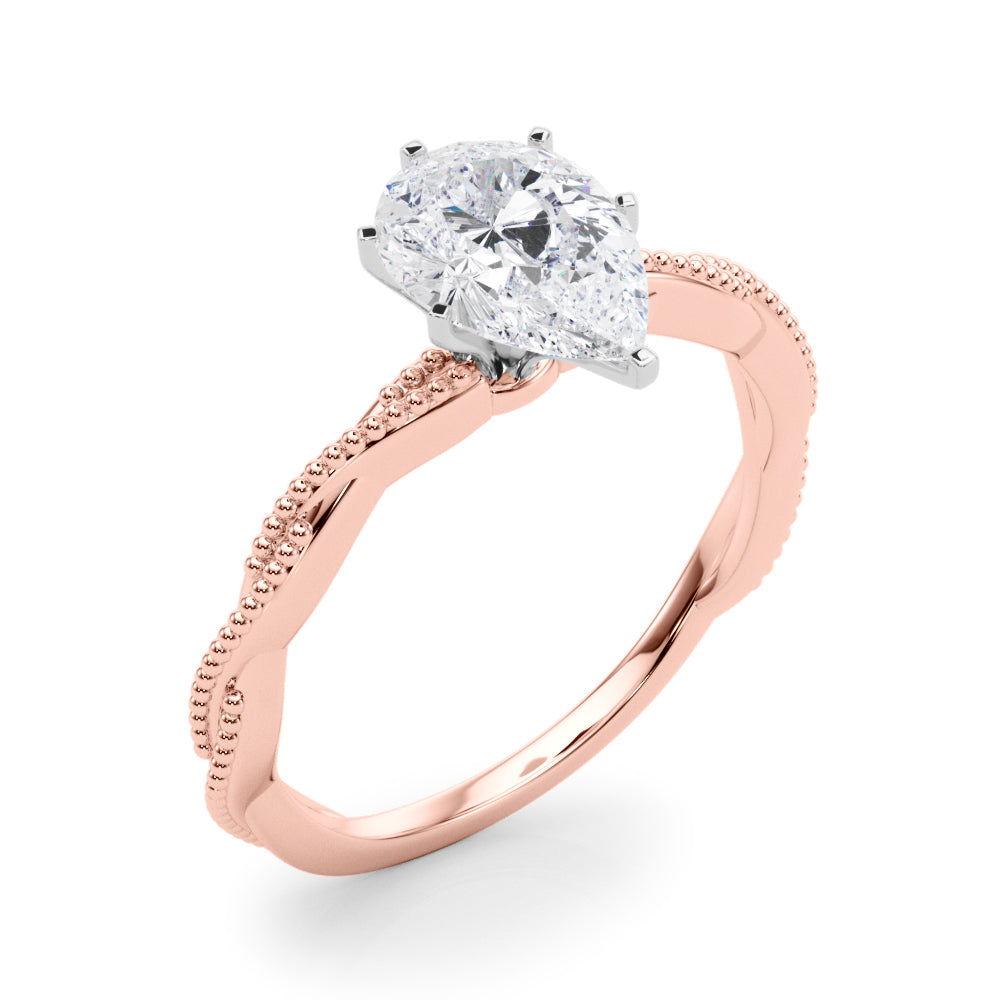 Twisted Engagement Ring