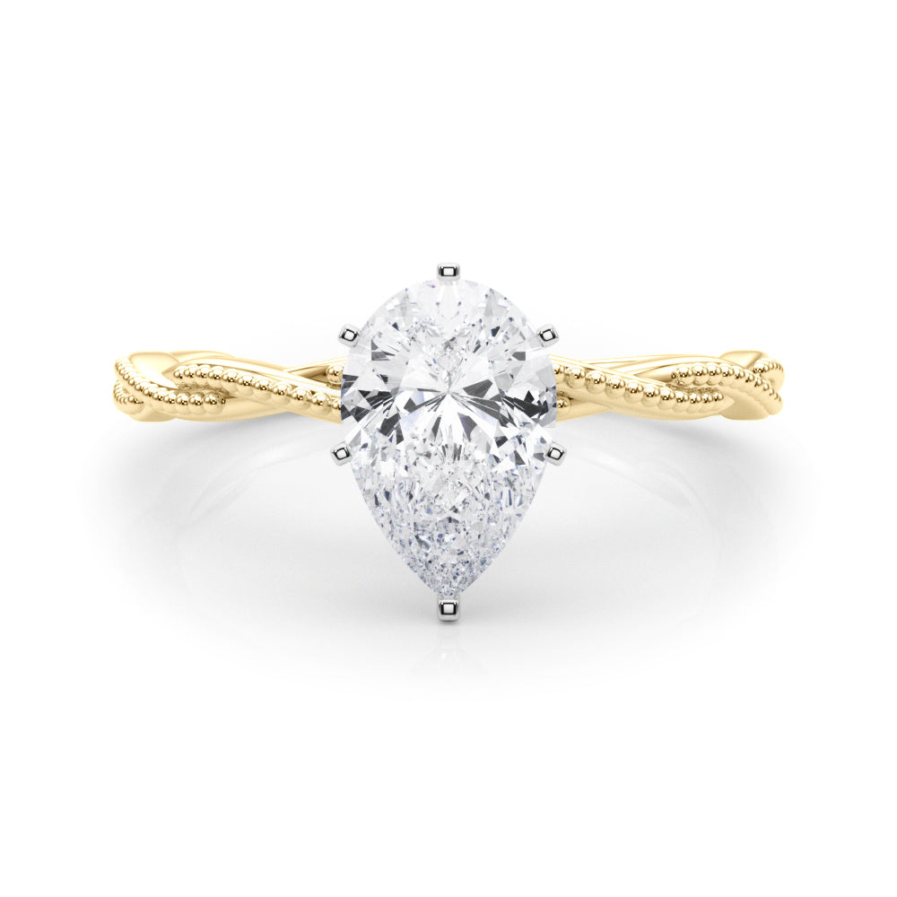 Twisted Engagement Ring