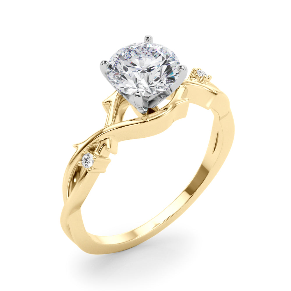 Nature-Inspired Twisting Vine Ring
