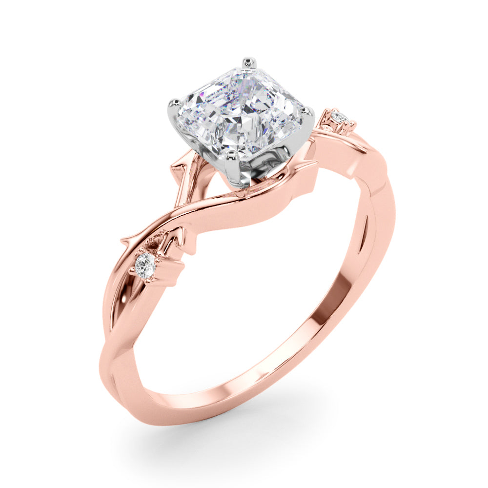 Nature-Inspired Twisting Vine Ring