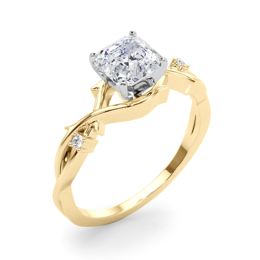 Nature-Inspired Twisting Vine Ring