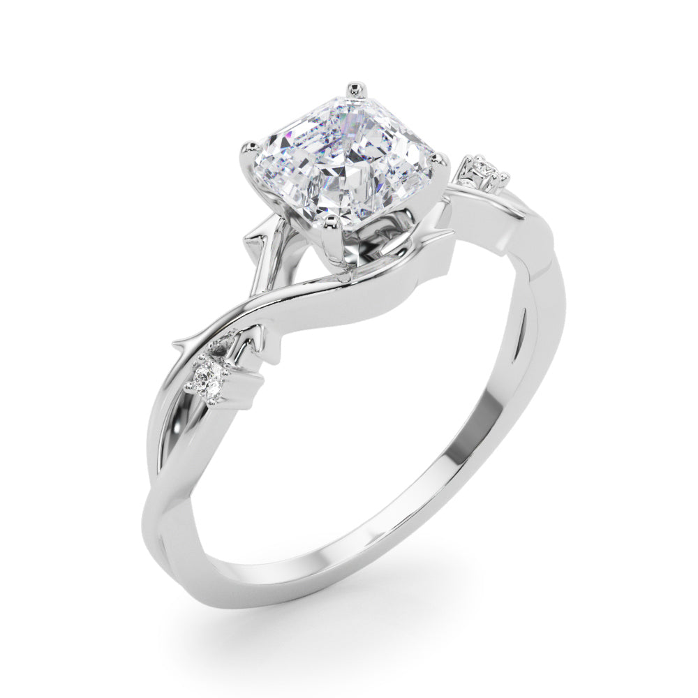 Nature-Inspired Twisting Vine Ring