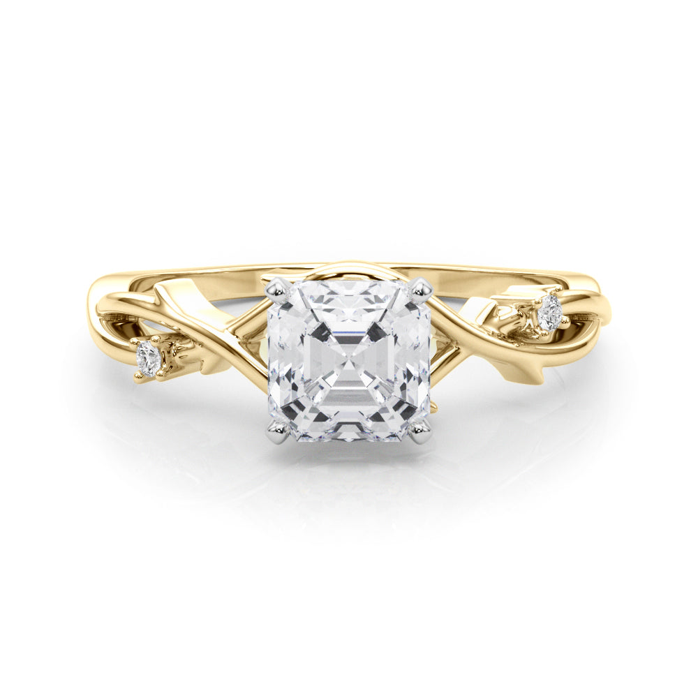 Nature-Inspired Twisting Vine Ring