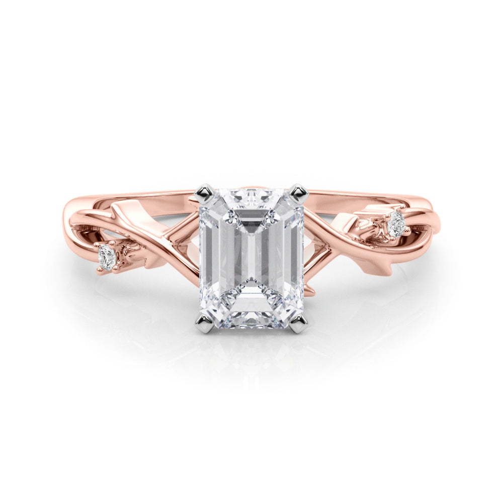 Nature-Inspired Twisting Vine Ring