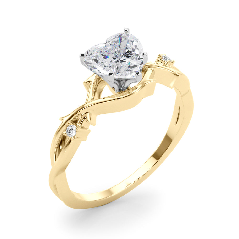 Nature-Inspired Twisting Vine Ring