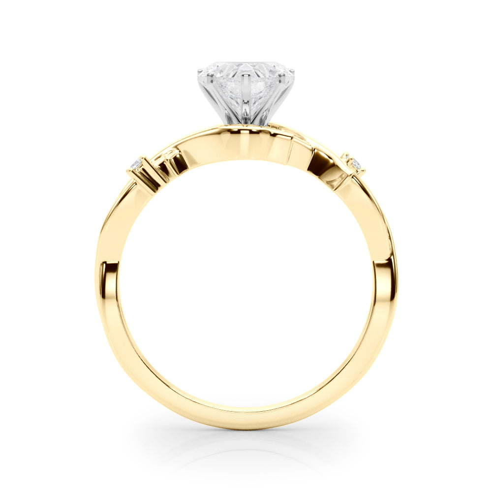 Nature-Inspired Twisting Vine Ring