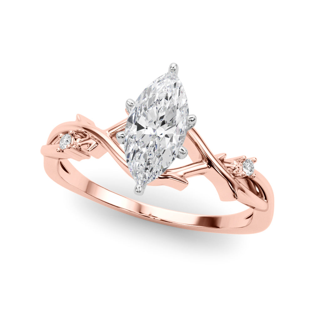 Nature-Inspired Twisting Vine Ring