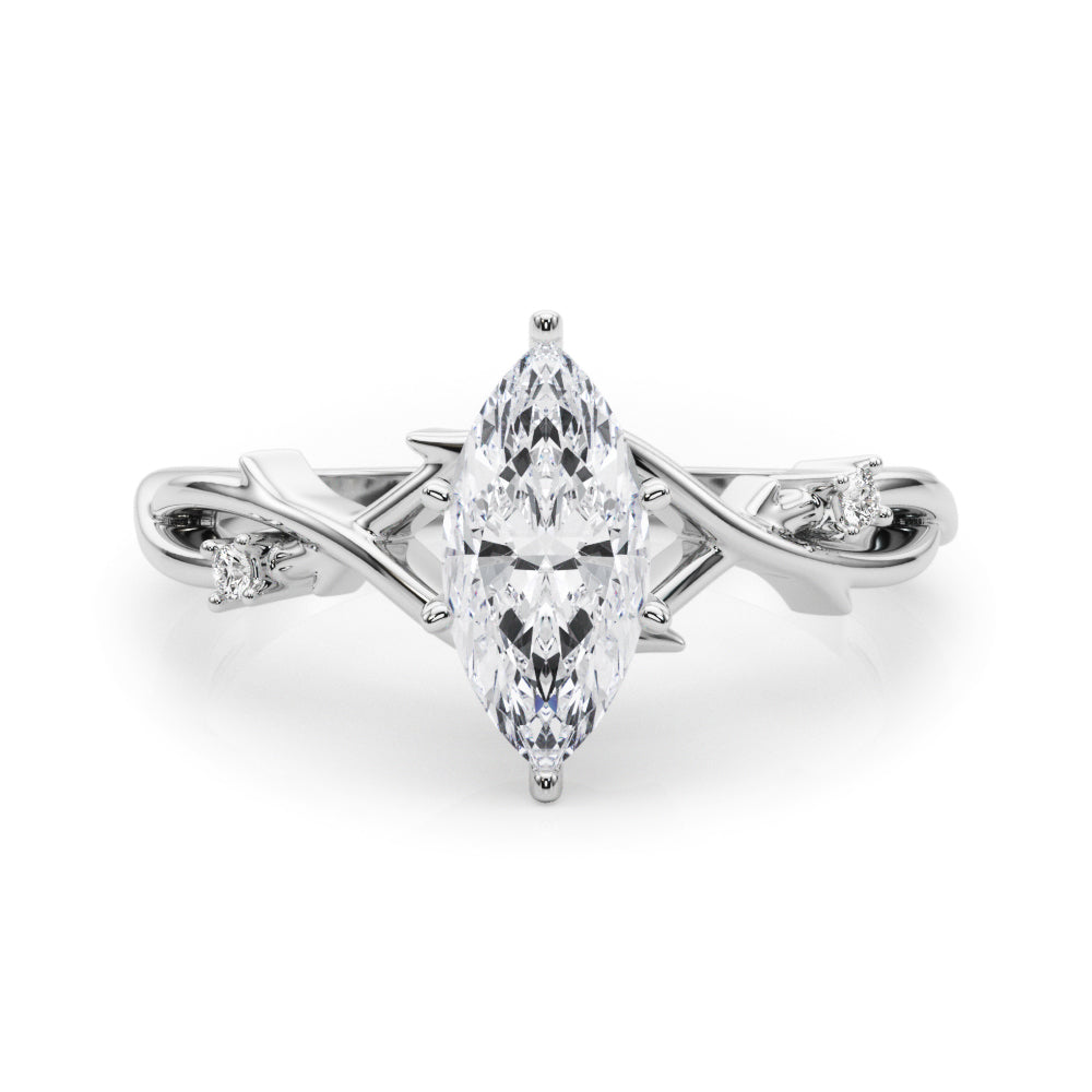 Nature-Inspired Twisting Vine Ring