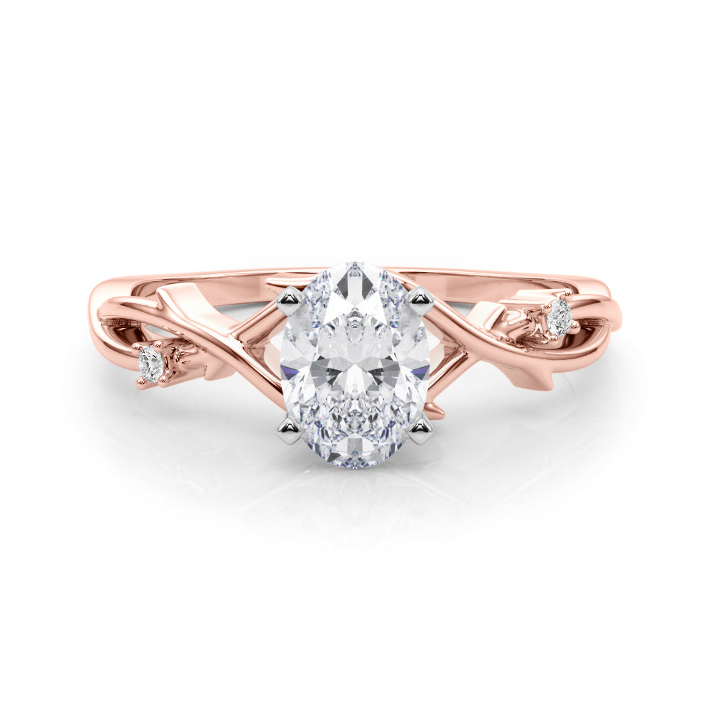 Nature-Inspired Twisting Vine Ring