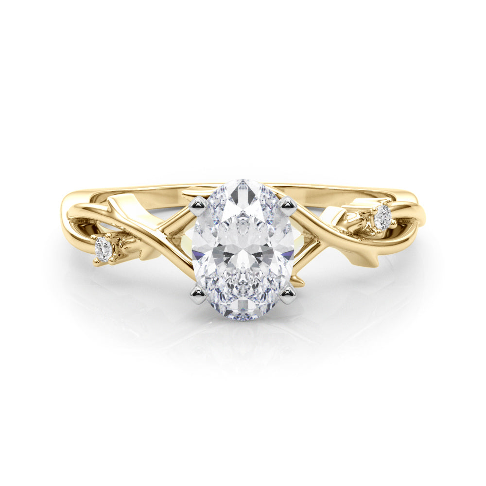 Nature-Inspired Twisting Vine Ring
