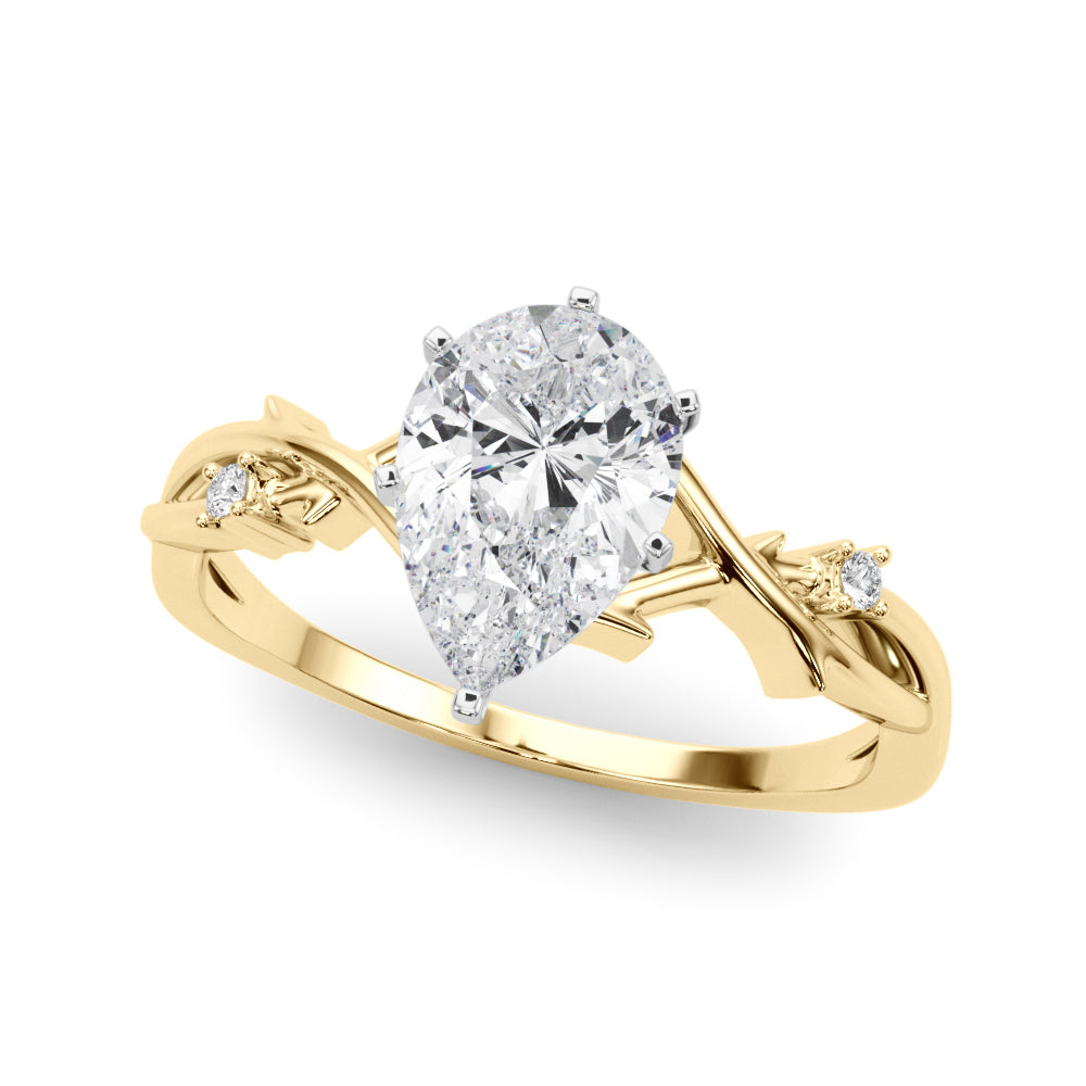Nature-Inspired Twisting Vine Ring