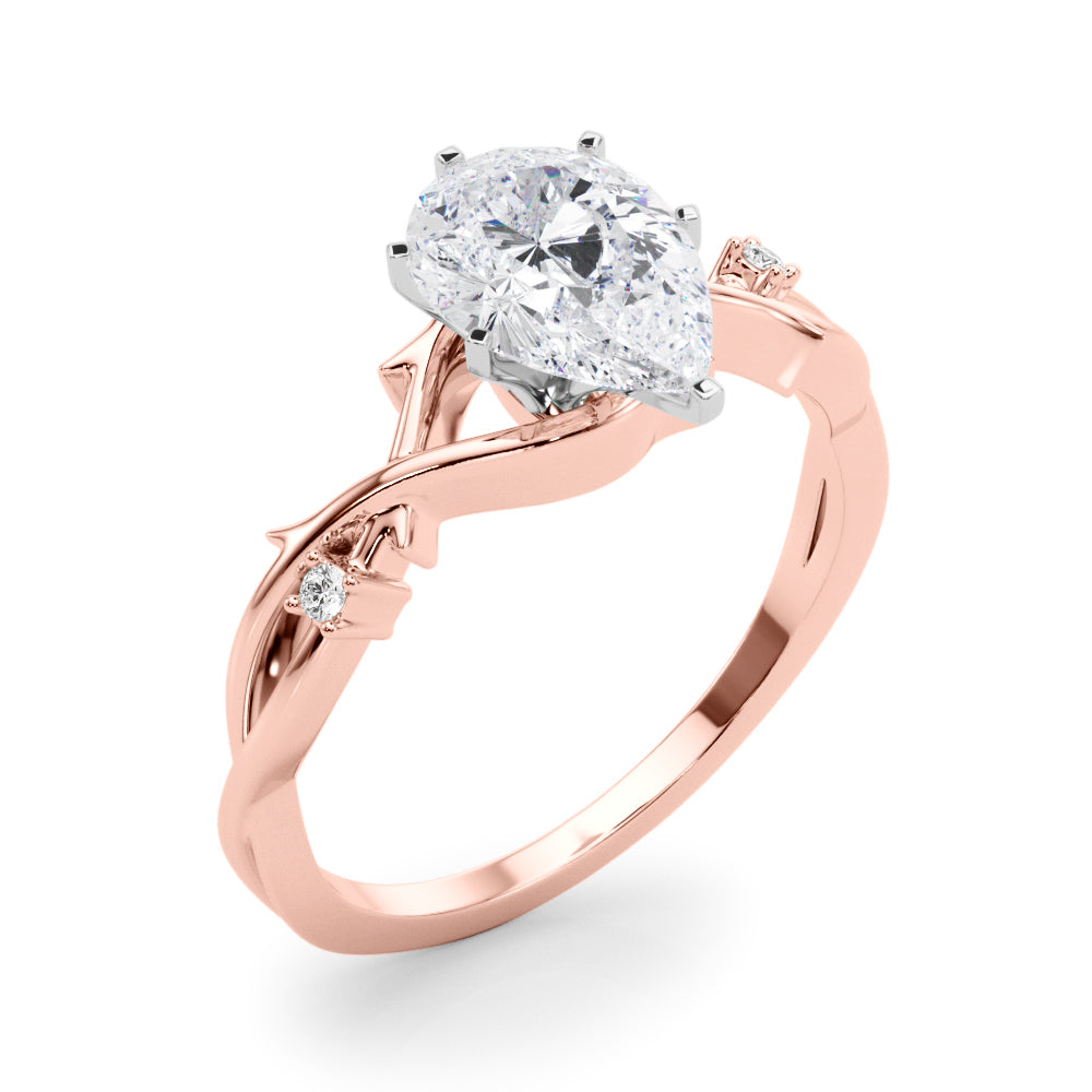 Nature-Inspired Twisting Vine Ring
