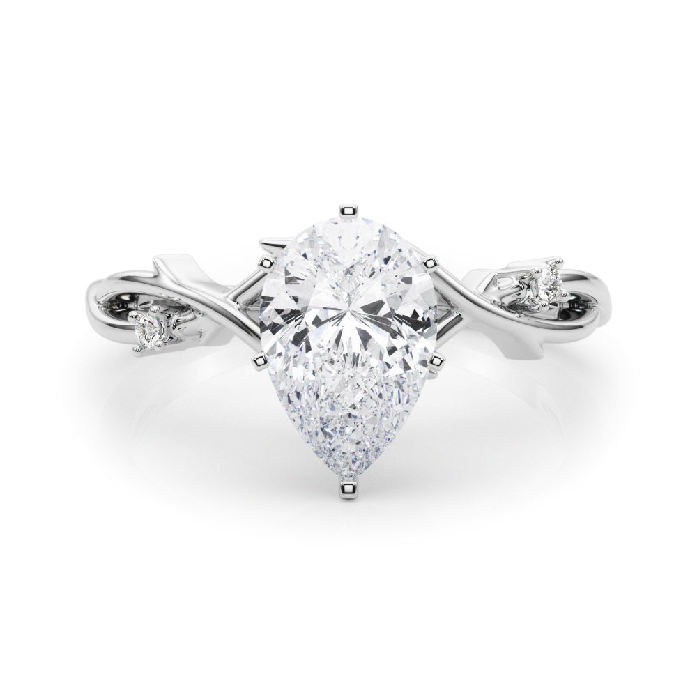 Nature-Inspired Twisting Vine Ring