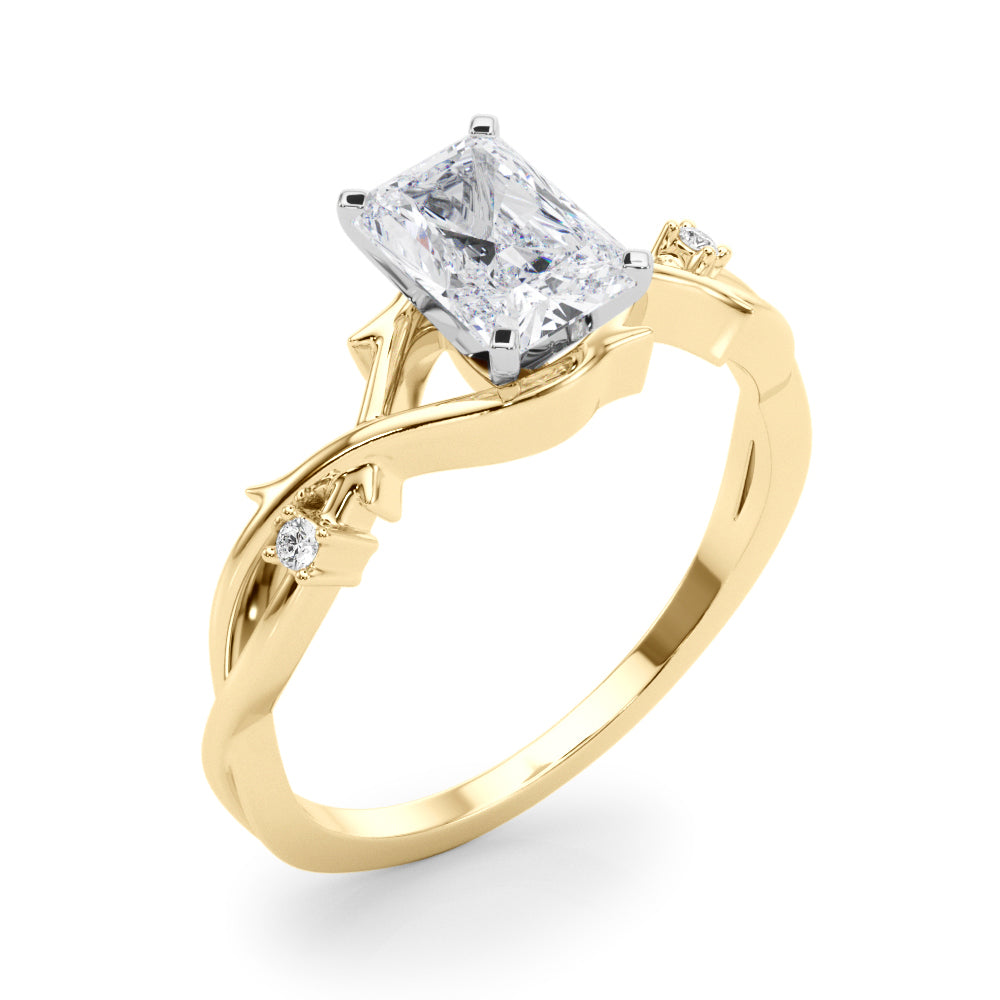 Nature-Inspired Twisting Vine Ring