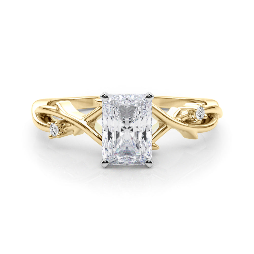 Nature-Inspired Twisting Vine Ring
