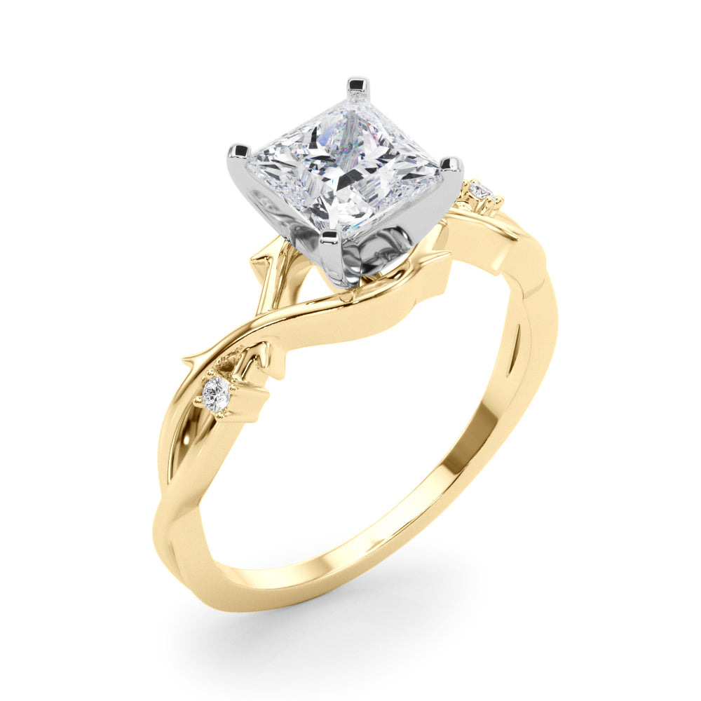 Nature-Inspired Twisting Vine Ring