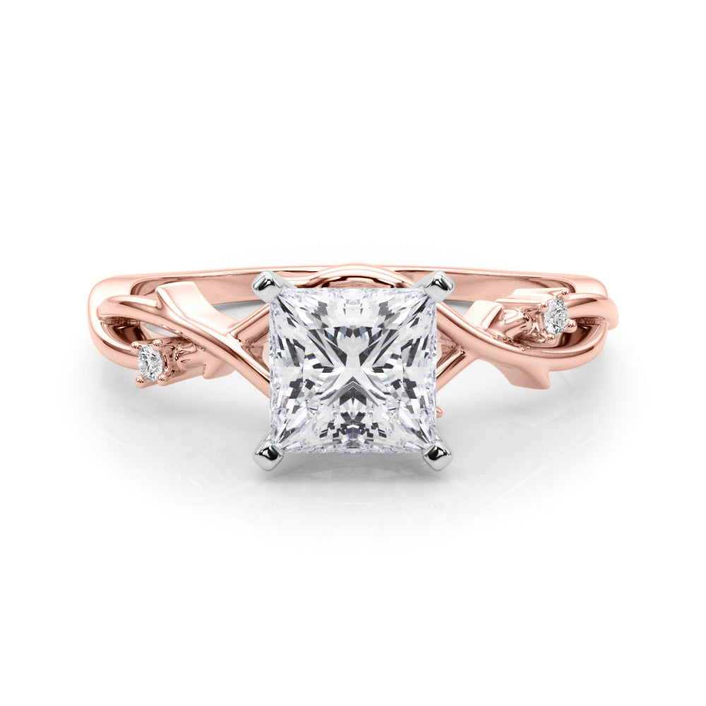 Nature-Inspired Twisting Vine Ring