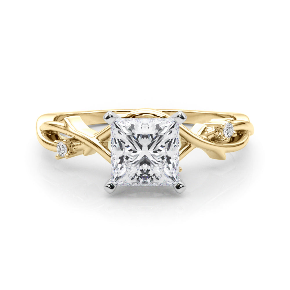Nature-Inspired Twisting Vine Ring