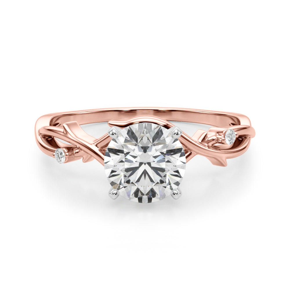 Nature-Inspired Twisting Vine Ring