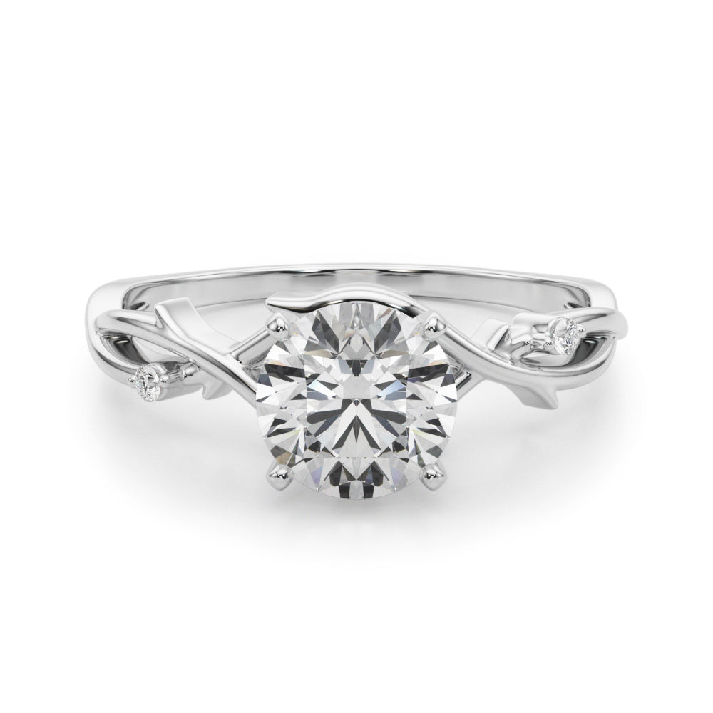 Nature-Inspired Twisting Vine Ring