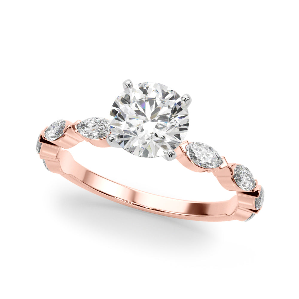 Marquise Blossom Ring